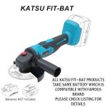 KATSU FIT-BAT 21V Cordless Angle Grinder