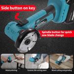 Cordless Mini Angle Grinder for Makita Batteries