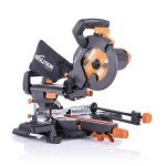 Evolution R210SMS+ Sliding Mitre Saw for Multiple Materials