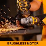 INGCO 20V Cordless Brushless Angle Grinder Set