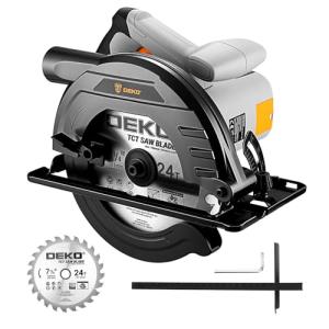 DEKOPRO 1200W Circular Saw with 185mm Blade