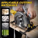 Enventor 1400W Electric Circular Saw with Laser Guide