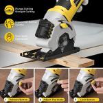 Enventor 580W Mini Circular Saw with Blades