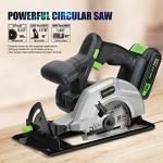 GALAX PRO 20V Cordless Circular Saw with Blades