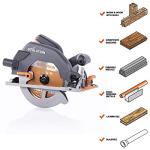 Evolution R185CCS Circular Saw with Multi-Material Blade