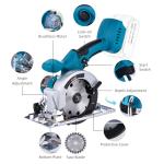 KATSU FIT-BAT Cordless Brushless Circular Saw 21V