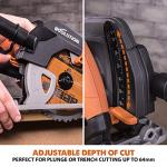 Evolution R185CCS Circular Saw with Multi-Material Blade