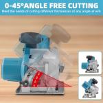 Wowspeed 18V Cordless Circular Saw with 2 Batteries