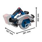 Bosch 18V Cordless Circular Saw with Guide