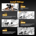 20V Cordless Mini Circular Saw with Blades