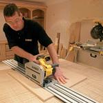 Dewalt DWS520KT Electric Plunge Saw with Guide Rails