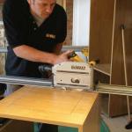 Dewalt DWS520KT Electric Plunge Saw with Guide Rails