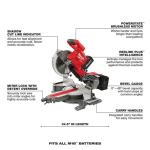Milwaukee M18 Fuel 10" Dual Bevel Miter Saw