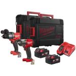Milwaukee M18 Combi Drill & Impact Wrench Kit