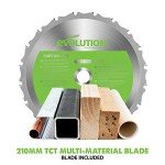 Evolution F210SMS Sliding Mitre Saw - 1200W