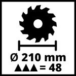 Einhell TC-SM 2131/1 Dual Bevel Mitre Saw
