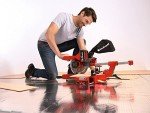 Einhell 36V Cordless Sliding Mitre Saw with LED