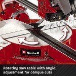Einhell 36V Cordless Sliding Mitre Saw with LED
