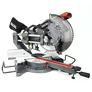 Excel 12" Sliding Compound Mitre Saw with Laser