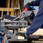 Excel 216mm Sliding Compound Mitre Saw with Laser