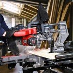 Excel 216mm Sliding Compound Mitre Saw with Laser