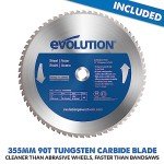 Evolution S355MCS Heavy Duty Mitre Chop Saw