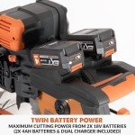 Evolution R255SMS-DB-Li Cordless Double Bevel Mitre Saw