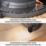Evolution R255SMS-DB-Li Cordless Double Bevel Mitre Saw