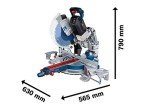 Bosch Professional BITURBO 18V Cordless Mitre Saw