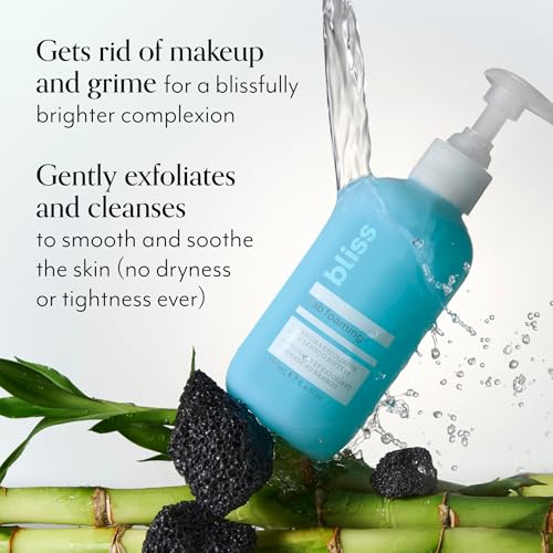 Bliss Fab 2-In-1 Cleanser and Exfoliator with Bamboo Buffers