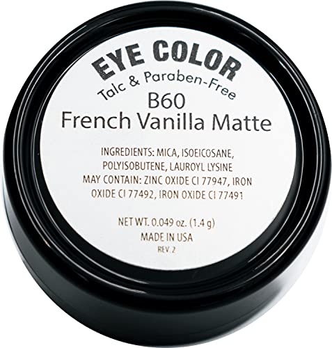 Natural French Vanilla Vegan Eyeshadow: Talc, Paraben Free