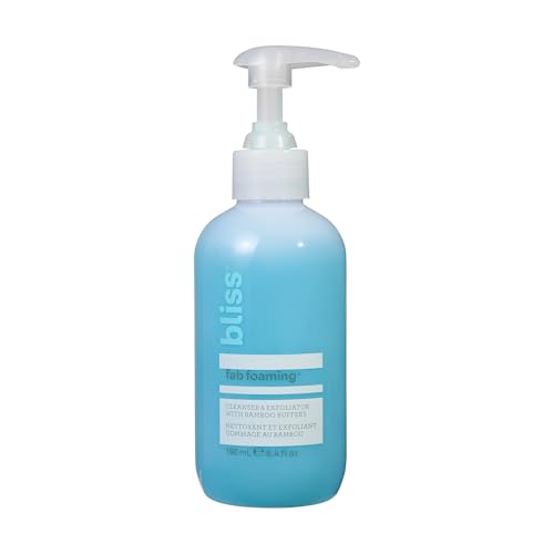 Bliss Fab 2-In-1 Cleanser and Exfoliator with Bamboo Buffers