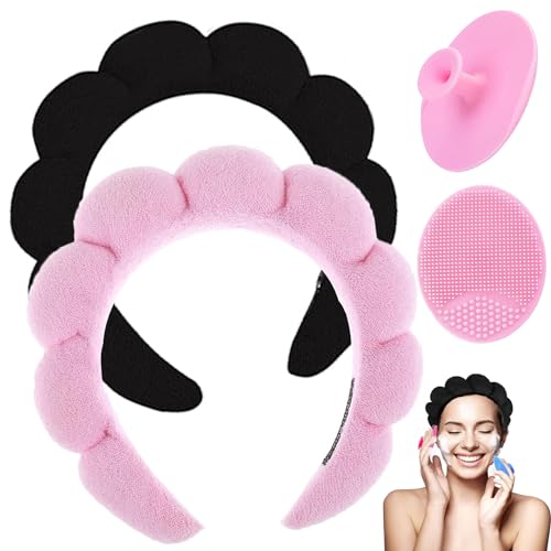 Organic Makeup Headband for Face Washing, Skincare, Exfoliation