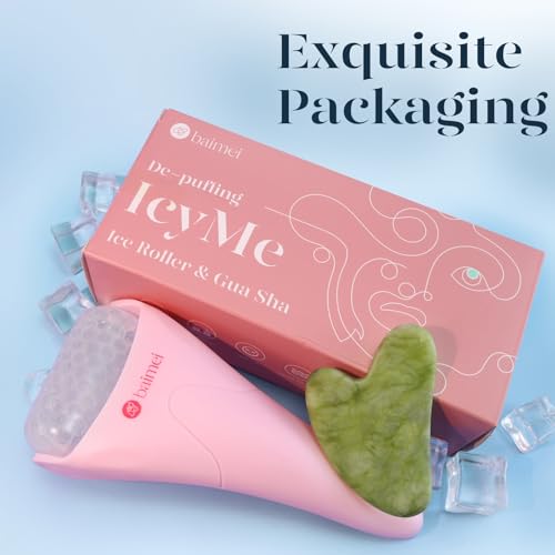 BAIMEI IcyMe Cryotherapy Ice Roller & Gua Sha