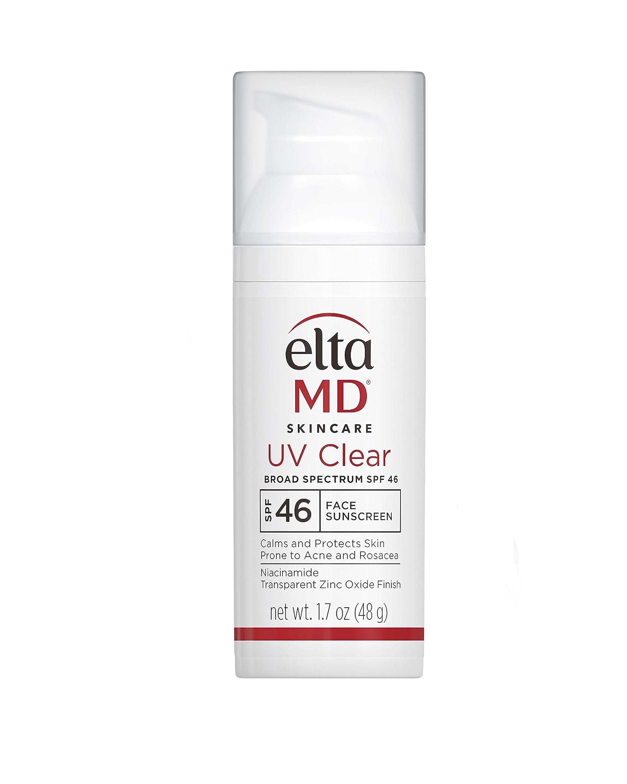 EltaMD UV Clear Sunscreen: Zinc Oxide, Dermatologist Recommended