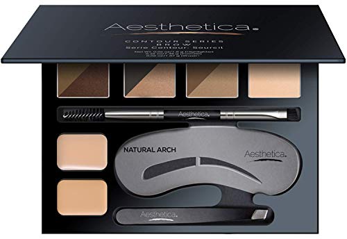 Aesthetica Brow Contour Kit - Organic Eyebrow Makeup