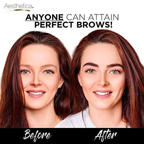 Aesthetica Brow Contour Kit - Organic Eyebrow Makeup
