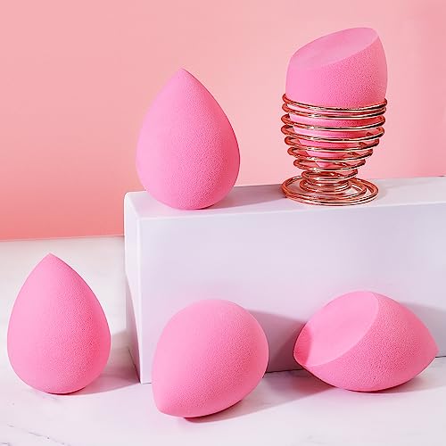 BEAKEY 10pcs Organic Makeup Sponge Set, Bouncy and Soft