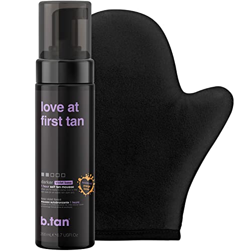 b.tan Violet Self Tanner Kit | Dark Self Tan Bundle