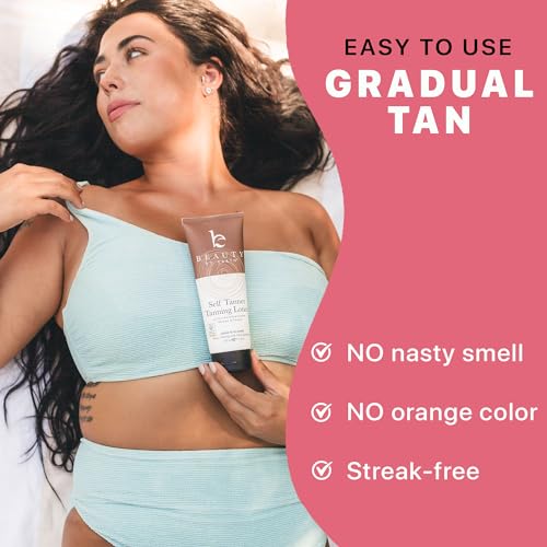 Organic Self Tanning Lotion for Natural Bronzed Glow