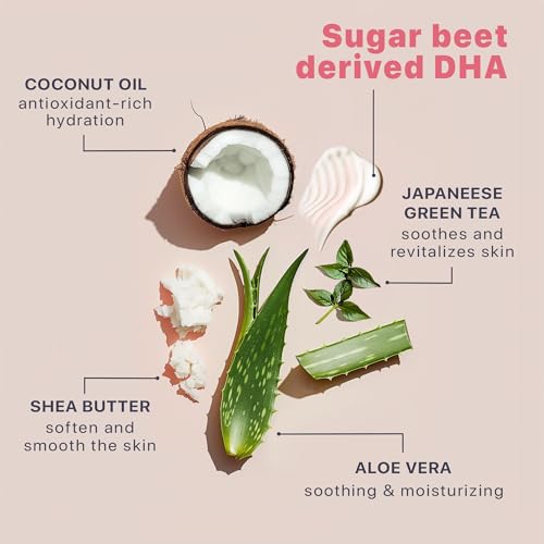 Organic Self Tanning Lotion for Natural Bronzed Glow