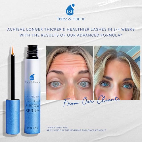 Organic Eyelash Serum for Thick, Long Lashes & Brows