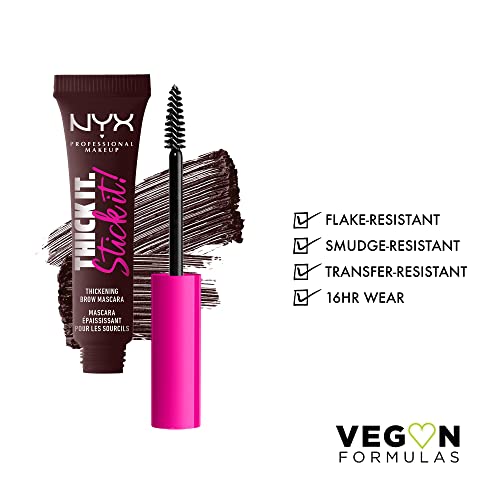 NYX PROFESSIONAL Thickening Brow Mascara in Espresso