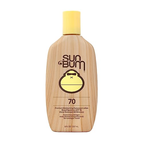 Sun Bum SPF 70 Vegan Sunscreen Lotion, 8 oz