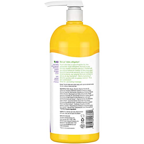 Alba Botanica Unscented Original Body Lotion, 32 Oz