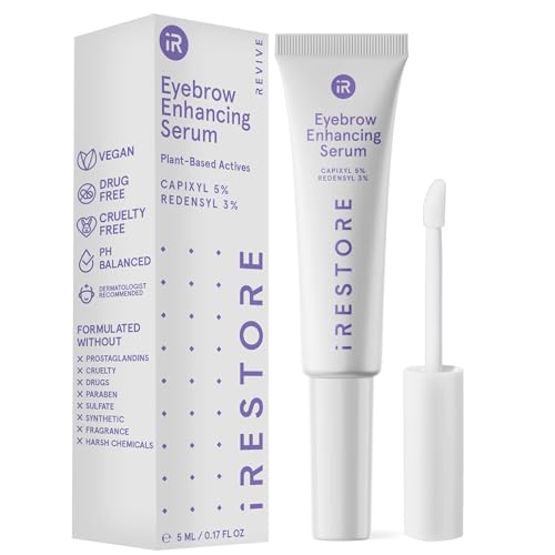 iRESTORE Vegan Eyebrow Growth Serum: Bolder, Thicker Brows