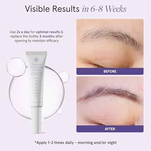 iRESTORE Vegan Eyebrow Growth Serum: Bolder, Thicker Brows