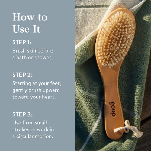 Organic Dry Brush for Smooth & Luminous Skin