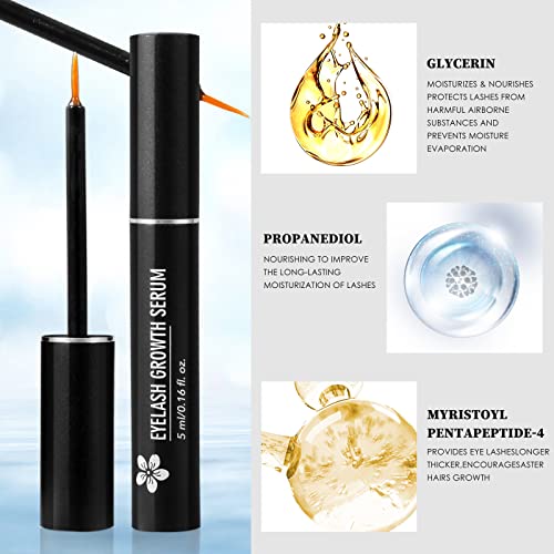 Organic Lash Growth Serum - Fuller, Longer Lashes