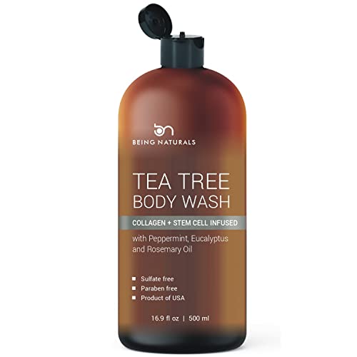 Tea Tree Body Wash Fights Odor & Skin Issues